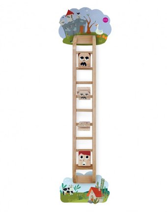 Миниатюра фотографии Деревянная игрушка oribel vertiplay джек против великана