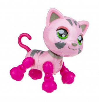 Миниатюра фотографии Интерактивная игрушка "милашка котенок" 1toy robopet