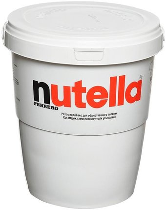 Миниатюра фотографии Nutella паста ореховая с добавлением какао 3 кг