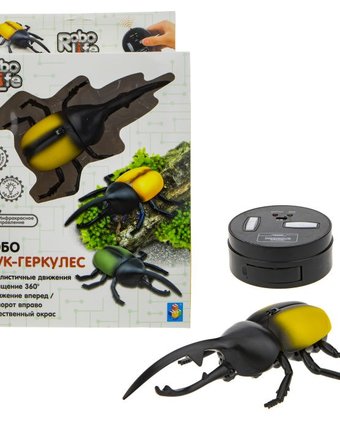 Миниатюра фотографии 1 toy robo life игрушка функциональная робо жук-геркулес