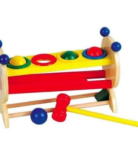 Стучалка Игрушки из дерева Горка-шарики 25 см