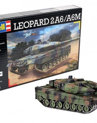 Миниатюра фотографии Revell сборная модель танк leopard 2a6/a6nl