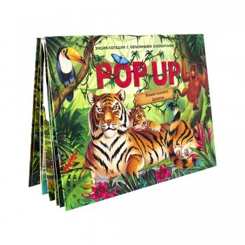Книжка-панорамка Pop Up энциклопедия