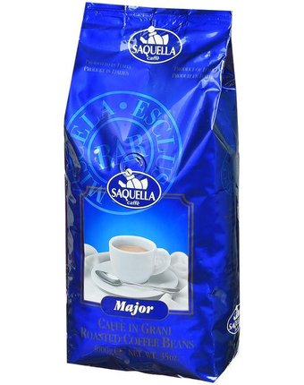 Saquella Кофе в зернах Major 1 кг