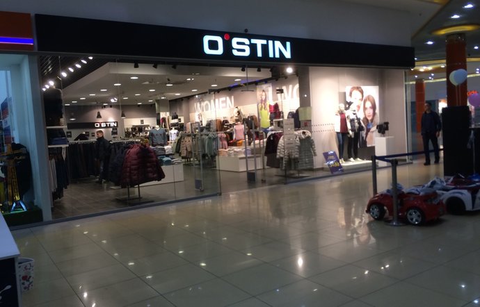 Фото магазина для детей O'STIN Фотография детского магазина O'STIN