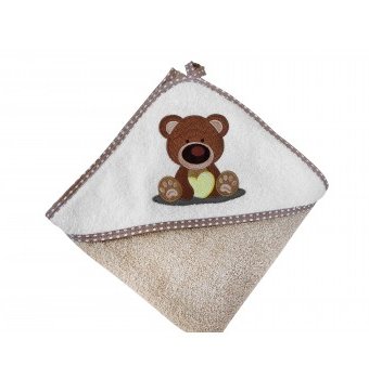 Полотенце для купания Uviton Baby "Мишка"