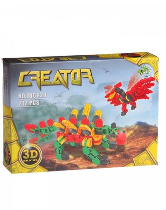 Конструктор Dragon Toys Страйп Динозавры JH6920 (212 элементов)