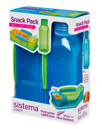 Sistema Набор Snack: контейнер и бутылка 475 мл
