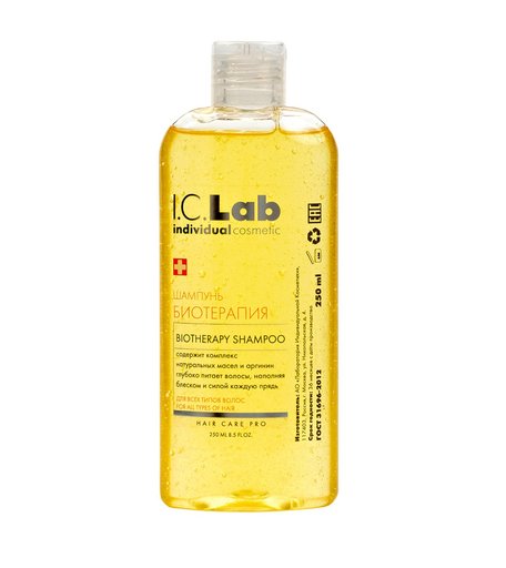 Шампунь I.C.Lab Individual cosmetic Восстановление и питание волос, 250 0.29