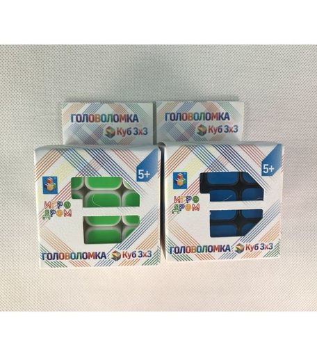 Головоломка 1Toy Куб 3х3 (5,5 см)