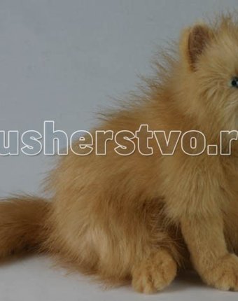 Миниатюра фотографии Мягкая игрушка hansa кошка рыжая 27 см