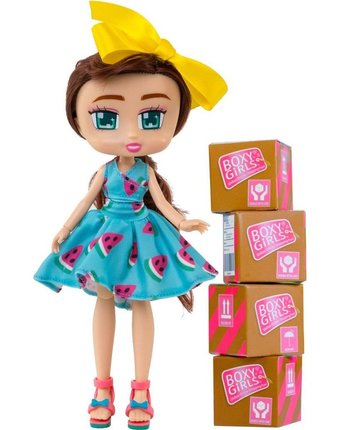Миниатюра фотографии Кукла 1toy boxy girls brooklyn с аксессуарами 20 см