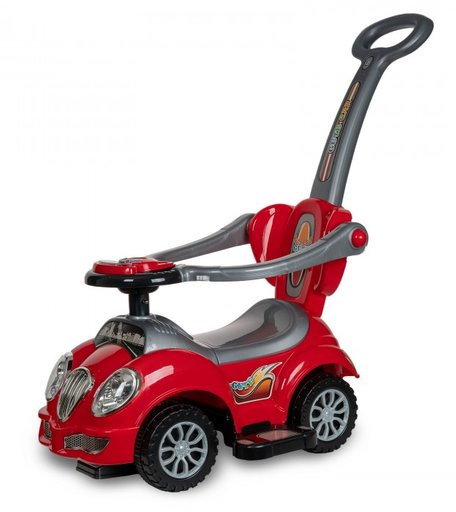 Каталка SevillaBaby Cute Car с ручкой 3 в 1