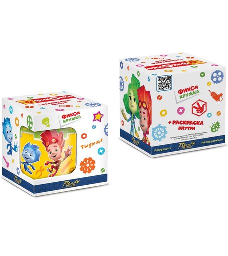 кружка Priority Фиксики, 200 мл