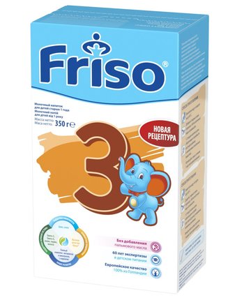 Молочная смесь Friso LockNutri 3 с 12 месяцев, 350 г