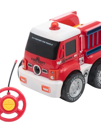 Миниатюра фотографии Машина на радиоуправлении игруша пожарная машина 16 см