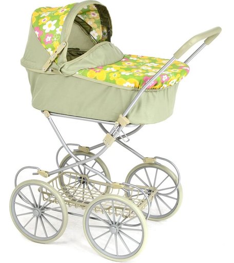 Коляска для кукол Melogo/melobo Цветы