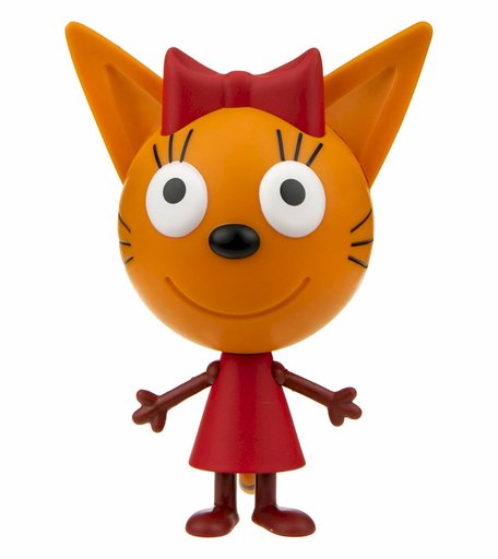 Говорящая игрушка Три кота Карамелька, 14 см