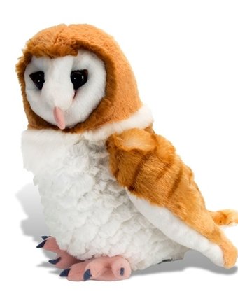 Миниатюра фотографии Мягкая игрушка wild republic сова сипуха 30 см