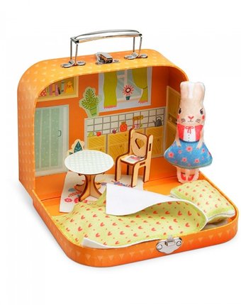 Миниатюра фотографии Мой уютный домик игровой набор для детского творчества зайка