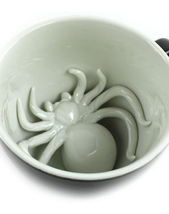 Миниатюра фотографии Кружка creature cups с пауком, 330 мл