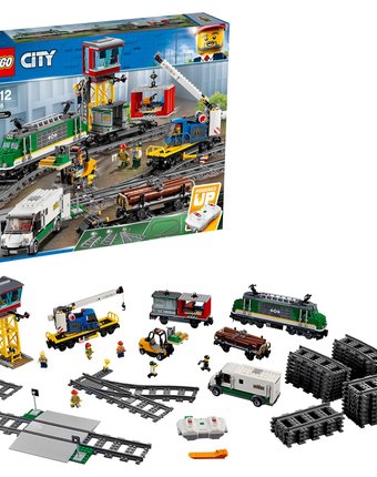Конструктор LEGO City 60198 Товарный поезд