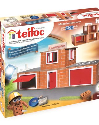 Строительный набор Teifoc Пожарное депо