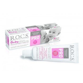 Зубная паста ROCS PRO Baby Минеральная защита и нежный уход