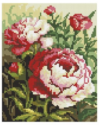 Белоснежка Мозаичная картина Цветущий куст 549-ST-S
