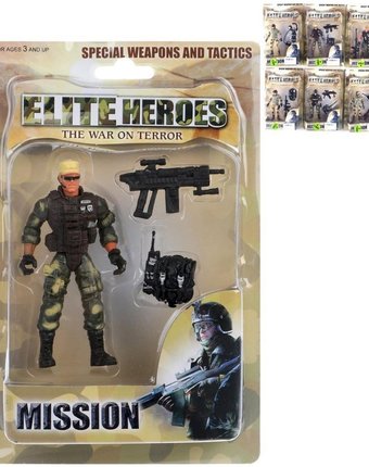 Миниатюра фотографии Игровой набор наша игрушка элитный солдат