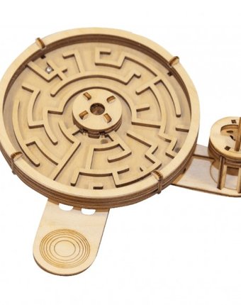 Миниатюра фотографии Деревянная игрушка uniwood головоломка лабиринт клубок ариадны