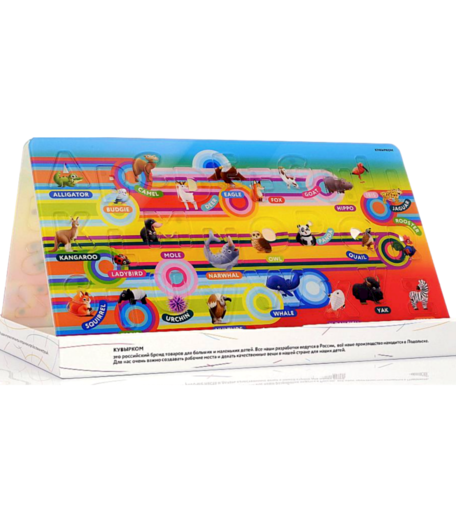 Азбука магнитная КУВЫРКОМ Латиница