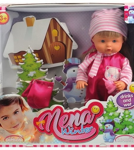 Dimian Кукла Nena зимний набор 36 см