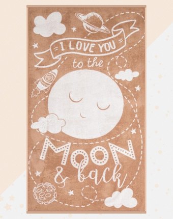 Миниатюра фотографии Этель полотенце махровое moon 130х70