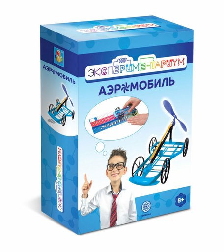 Набор для опытов Экспериментариум Строение Аэромобиль