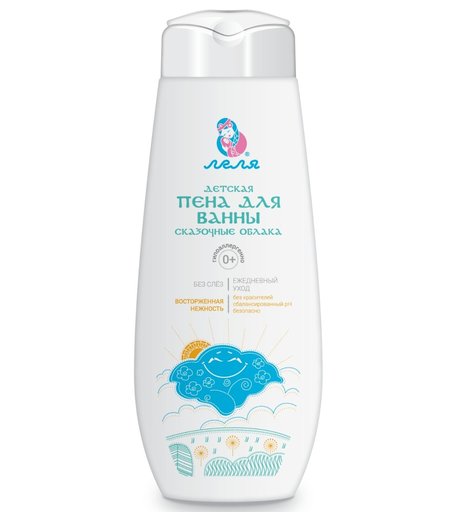 Пена Леля пена для ванны сказочные облака Нежность, с рождения мл