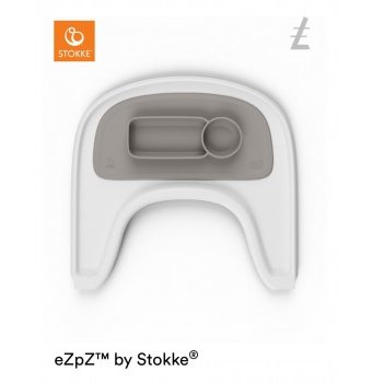 Подложка под столовые приборы для подноса Tray Stokke Tripp Trapp EZPZ, Soft Grey, серый