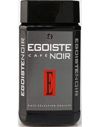 Egoiste Кофе растворимый сублимированный Noir 100 г