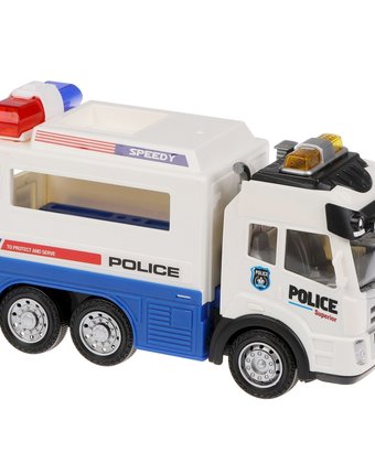 Миниатюра фотографии Машина наша игрушка полицейская, со светом и звуком 21 см
