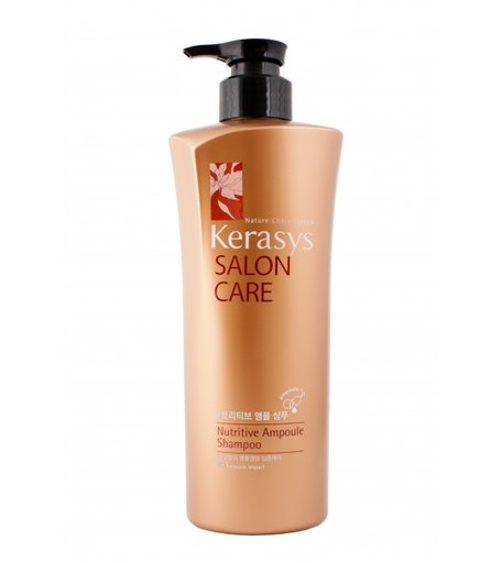 KeraSys Шампунь Salon Care Интенсивное Восстановление с дозатором 600 мл