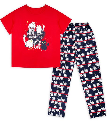 Пижама футболка/брюки Веселый малыш