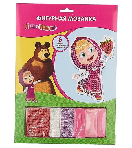 Мозаика Multiart Мозаика Маша и медведь
