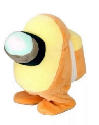 Интерактивная мягкая игрушка Super01 Амонг Ас 18 см цвет: оранжевый