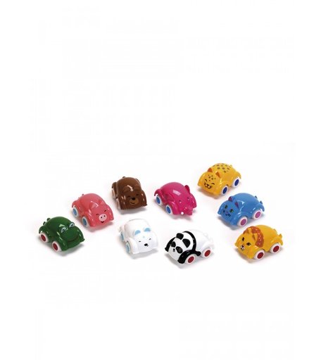 Viking Toys Машинки-животные в ведерке 18 шт.