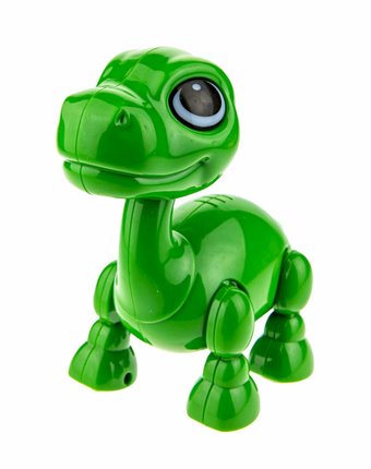 Интерактивный динозавр 1Toy мини цвет: зеленый