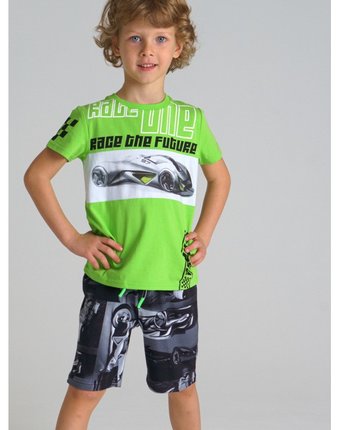 Миниатюра фотографии Playtoday комплект для мальчика (футболка и шорты) 12112428