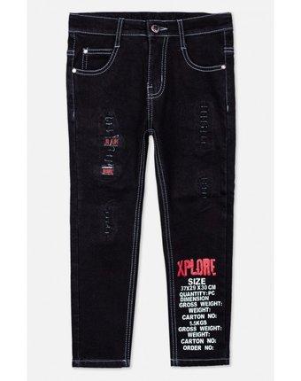 Миниатюра фотографии Playtoday джинсы для мальчика hype street 391003