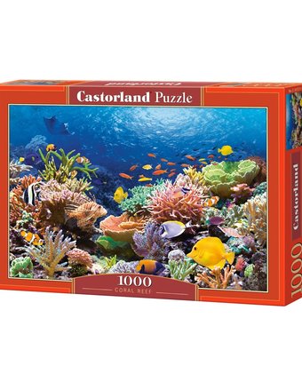 Миниатюра фотографии Пазл castorland коралловый риф 1000 шт.
