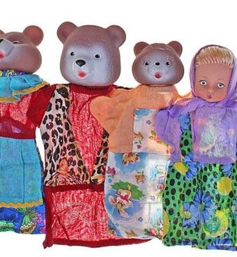 Русский стиль Кукольный Театр Три медведя
