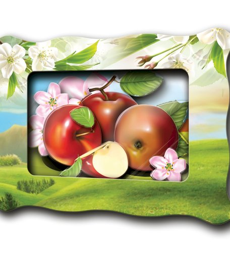 Хобби и Творчество VIZZLE Объемная картина Яблоки